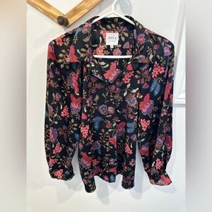MISA LOS ANGELES FLORAL Button Up Blouse